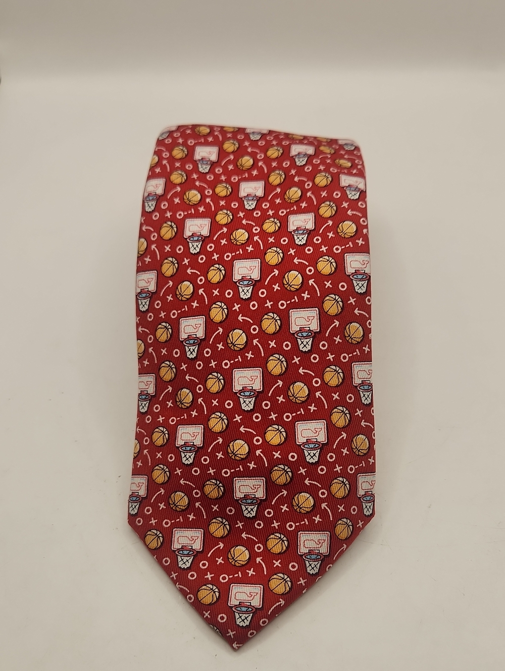 Vineyard Vines Basketball Hoop Silk Tie
